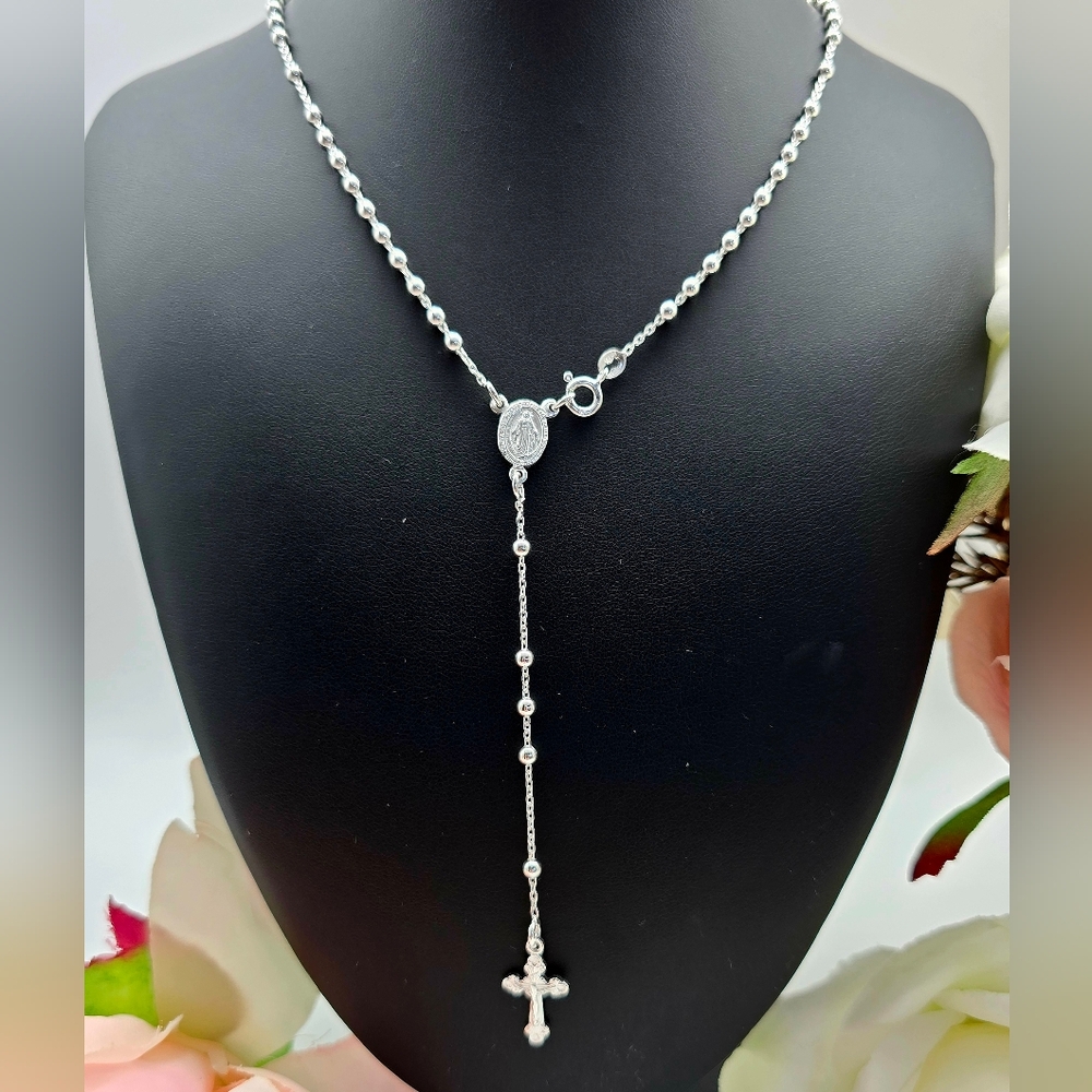 🥰 ROSARY NECKLACE - Picture 2 of 8